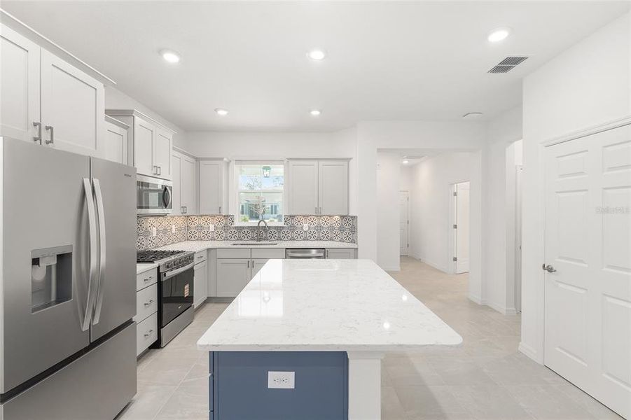 Furnished interior view inside a new home in , Ocala (Image 8). Furnished interior view inside a new home in , Ocala (Image 8).