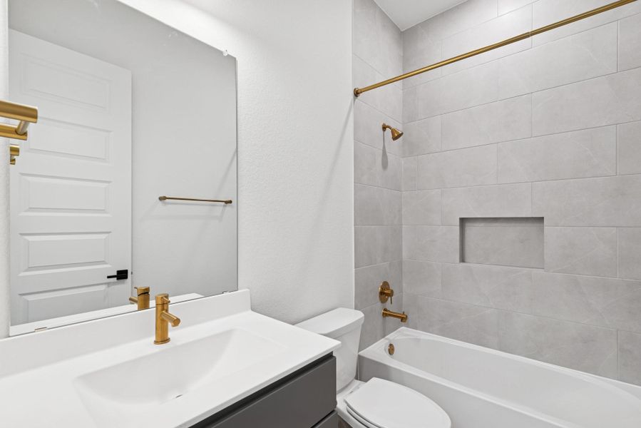 Furnished interior view inside a new home in ARTAVIA 50' Homesites, Conroe (Image 3).