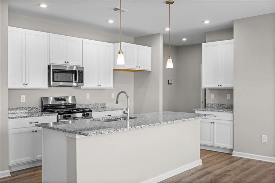 Furnished interior view inside a new home in Twin Lakes, Hoschton (Image 9).