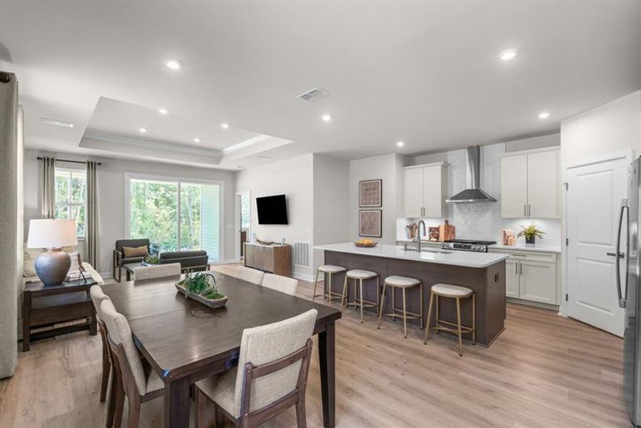 Representative furnished interior of a home built from the Silverleaf by Ryan Homes in East Lake, Leland (Image 14). Representative furnished interior of a home built from the Silverleaf by Ryan Homes in East Lake, Leland (Image 14).