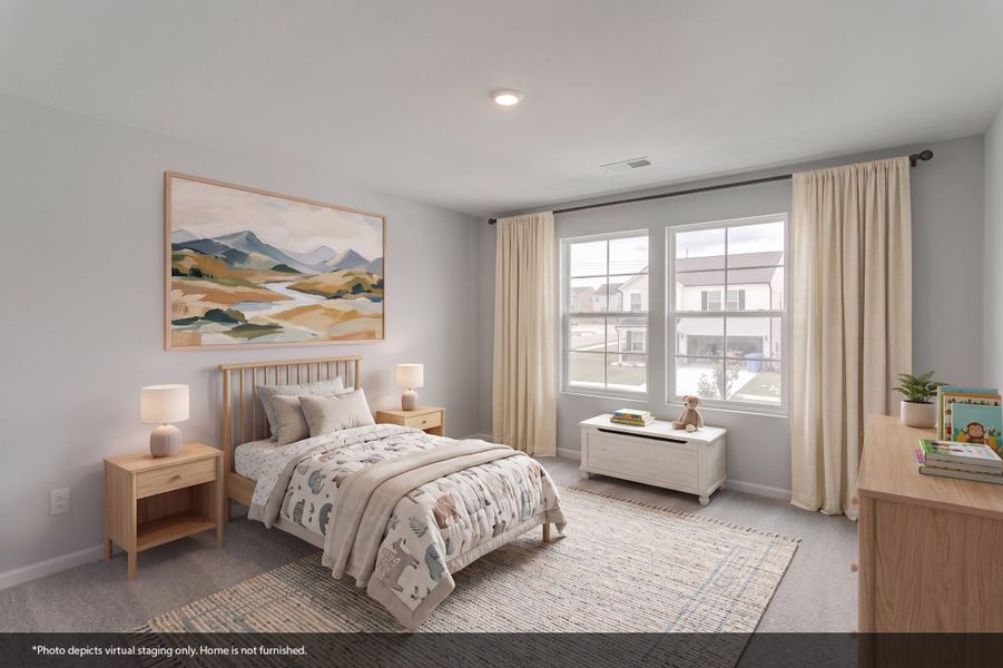 Furnished interior view inside a new home in Ellington, Elgin (Image 12).