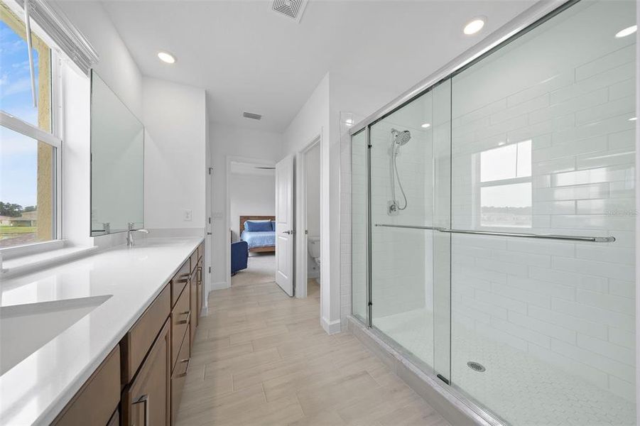 Furnished interior view inside a new home in , Palm Bay (Image 32). Furnished interior view inside a new home in , Palm Bay (Image 32).