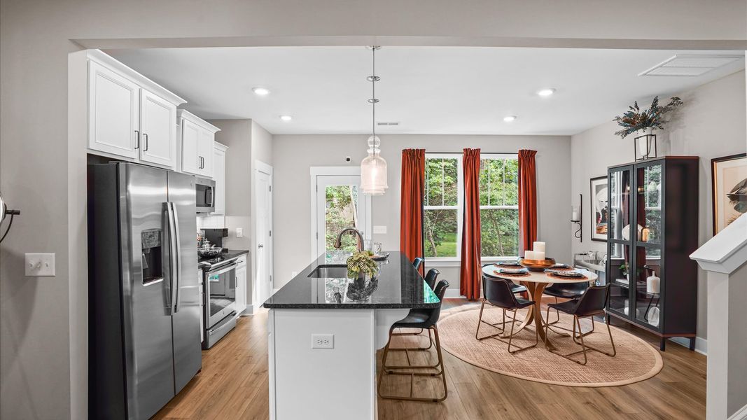 Furnished interior view inside a new home in Saluda Crossing, Piedmont (Image 17).