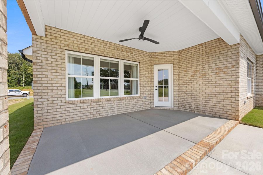 Exterior details and patio area of a home in , Waxhaw (Image 30). Exterior details and patio area of a home in , Waxhaw (Image 30).