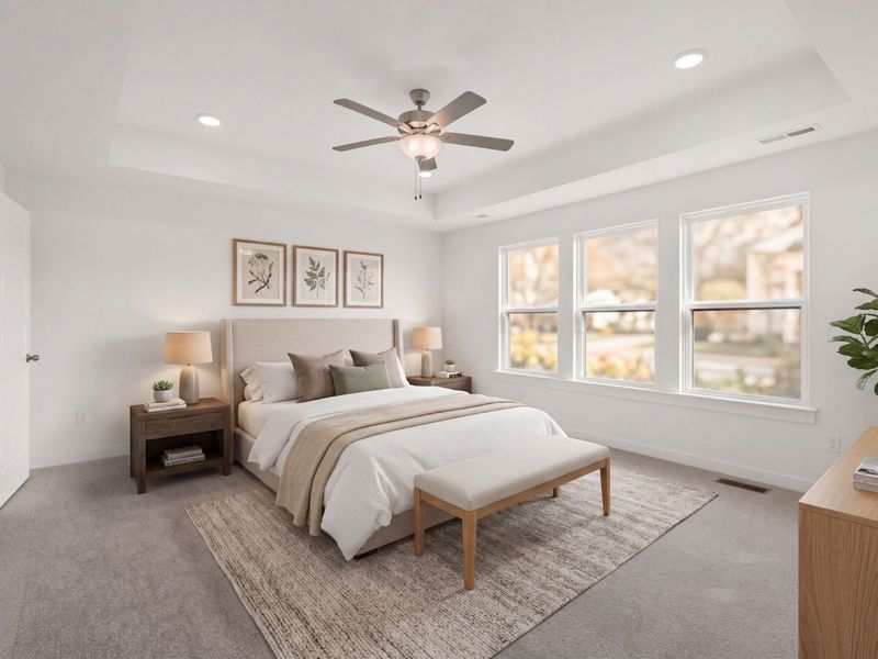 Furnished interior view inside a new home in Benders Cove, Mount Juliet (Image 18).