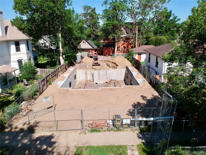 In-progress construction of a new home in , Denver, CO (Image 3).