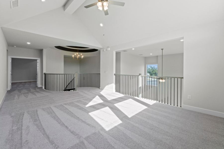 Spacious, unfurnished interior of a new home in Parmer Ranch, Georgetown (Image 30).