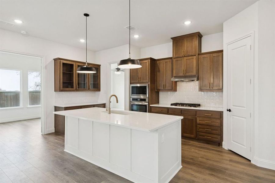 Furnished interior view inside a new home in Timberbrook, Justin (Image 8).