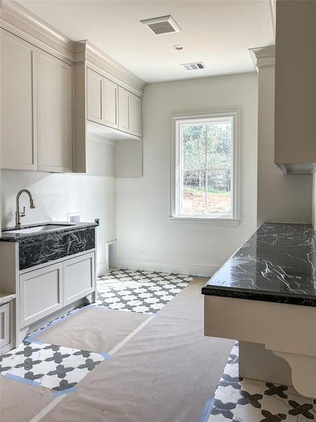 Laundry and mud room Laundry and mud room
