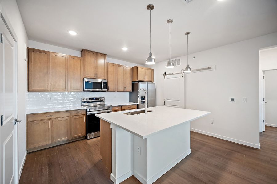 Furnished interior view inside a new home in The Residences at Victory Ridge, Colorado Springs (Image 5).