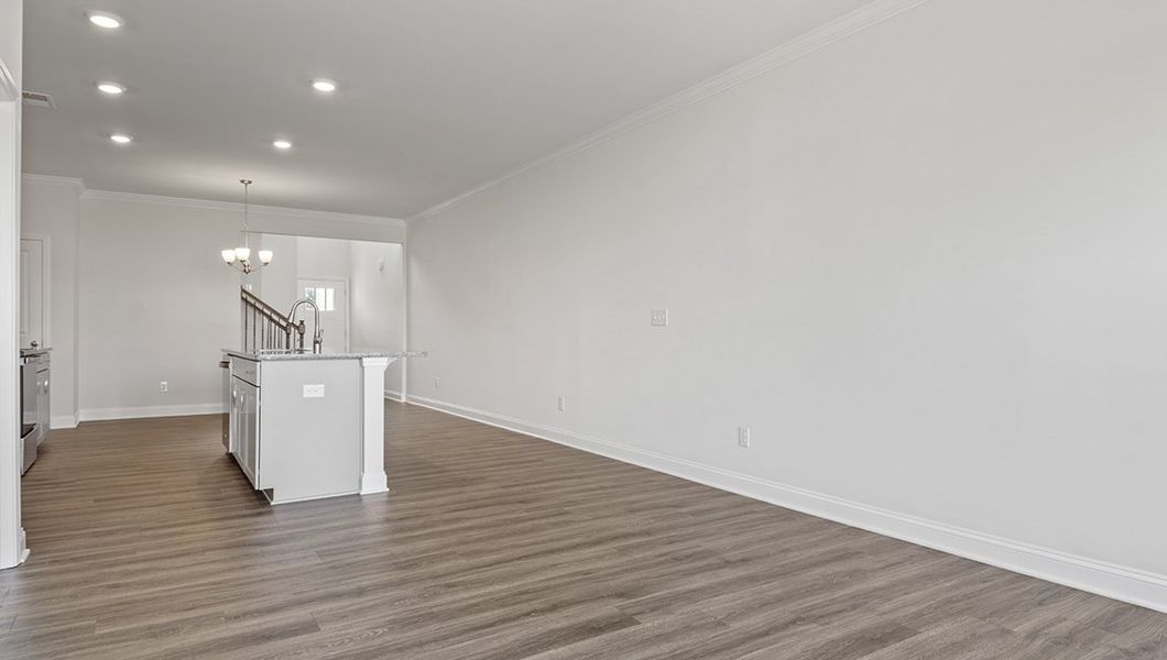 Spacious, unfurnished interior of a new home in Pleasant Grove, Weaverville (Image 10).