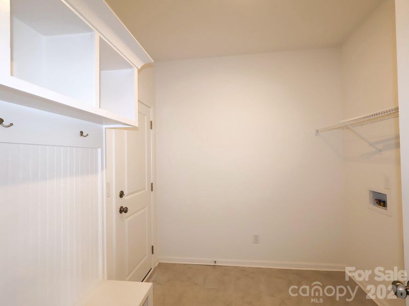 First floor laundry First floor laundry