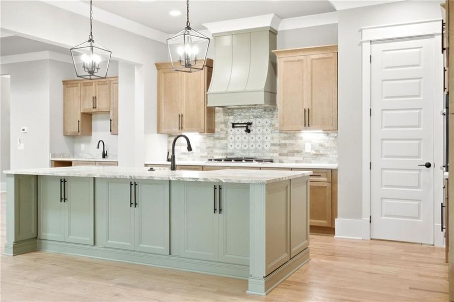 Furnished interior view inside a new home in , Flowery Branch (Image 16).