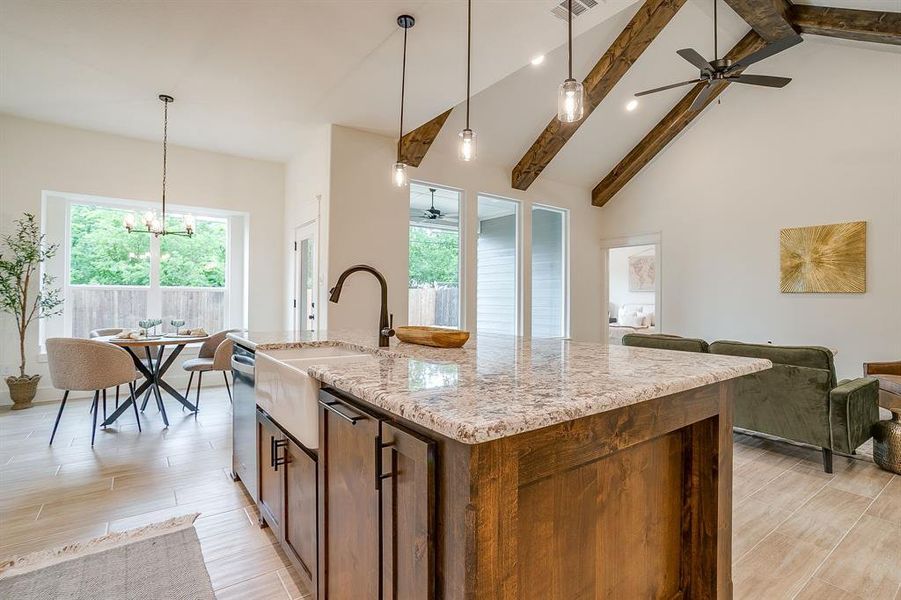 Furnished interior view inside a new home in , Sansom Park (Image 10).