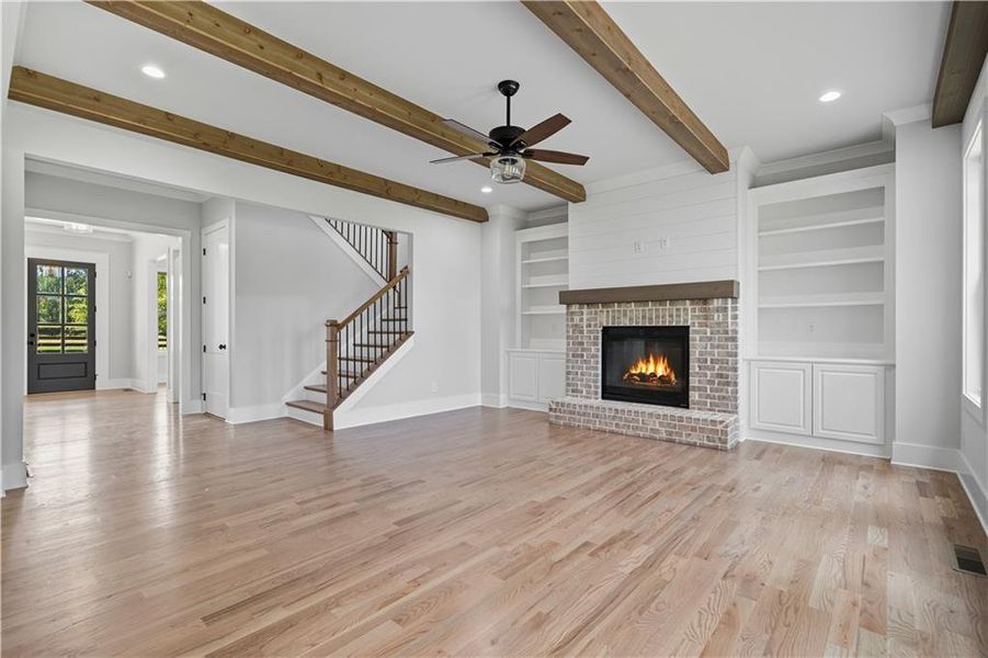 Spacious, unfurnished interior of a new home in , Canton (Image 35).