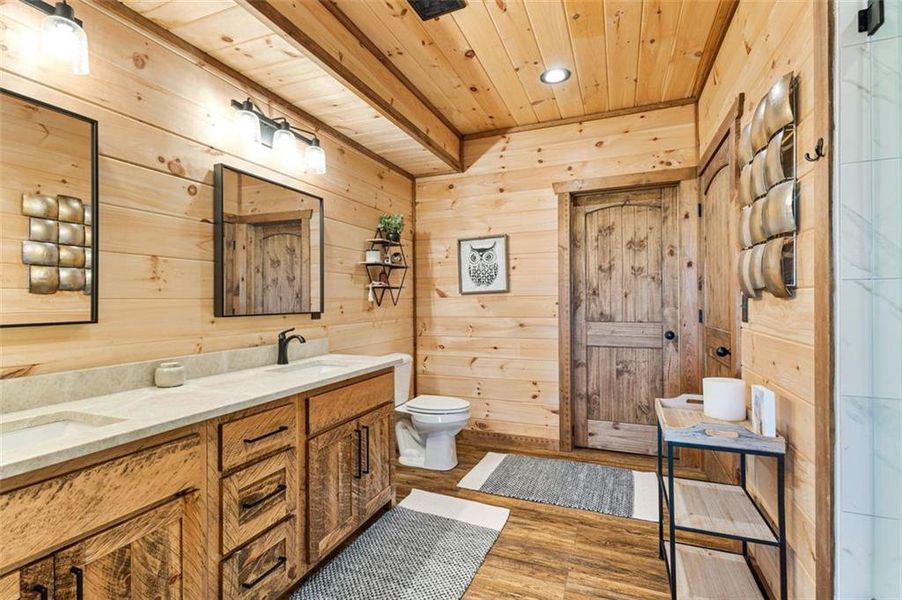 Furnished interior view inside a new home in , Morganton (Image 31).