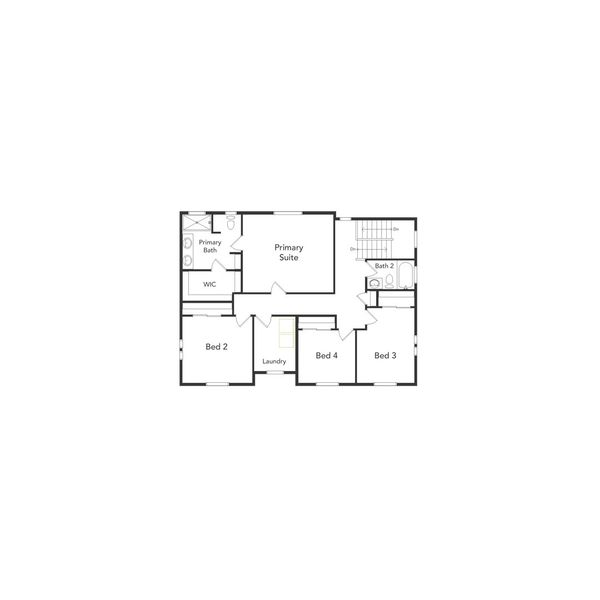 2D floor plan layout of this home in Green Valley Ranch, Aurora, CO (Image 5). 2D floor plan layout of this home in Green Valley Ranch, Aurora, CO (Image 5).