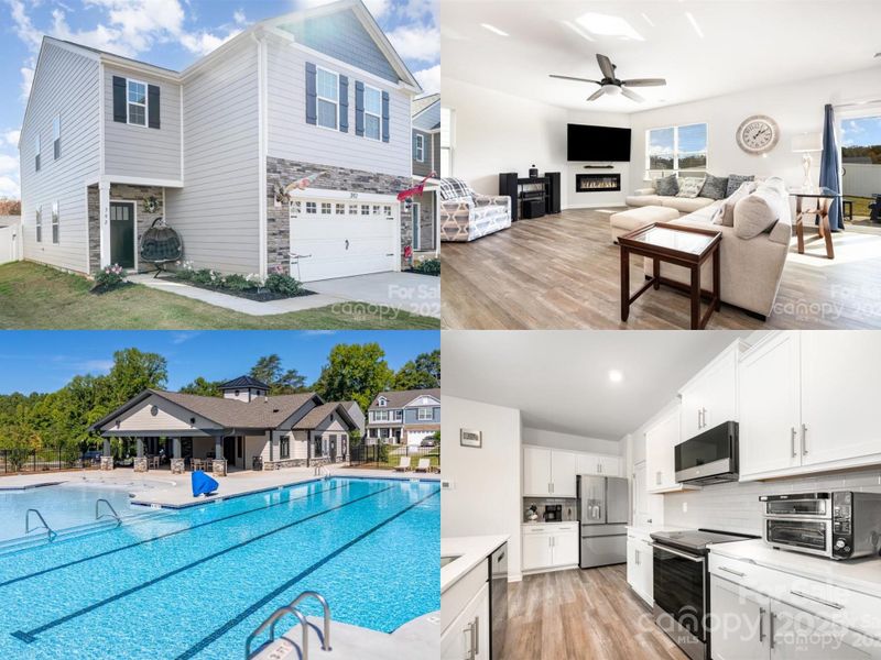 Furnished interior view inside a new home in Fergus Crossing, York (Image 13).