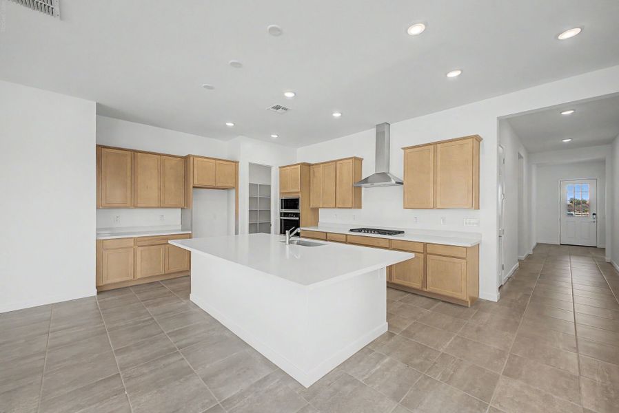 Furnished interior view inside a new home in Landmarke, San Tan Valley (Image 2).
