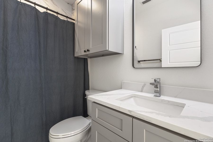 Furnished interior view inside a new home in , San Antonio (Image 30).