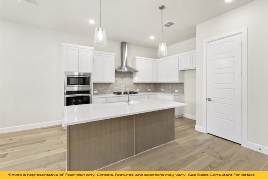 Representative furnished interior of a home built from the The Cayman by Stonefield Homes in The Highlands, Rockwall (Image 14).