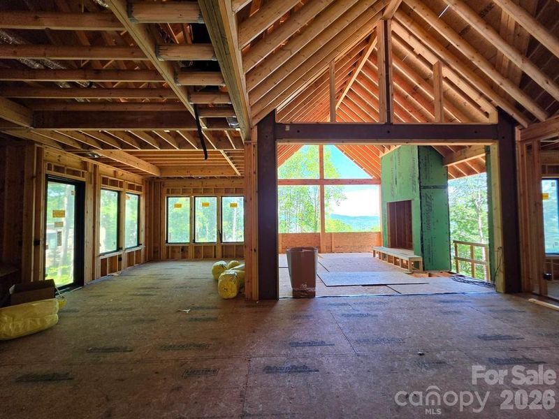 In-progress construction of a new home in , Arden, NC (Image 14).