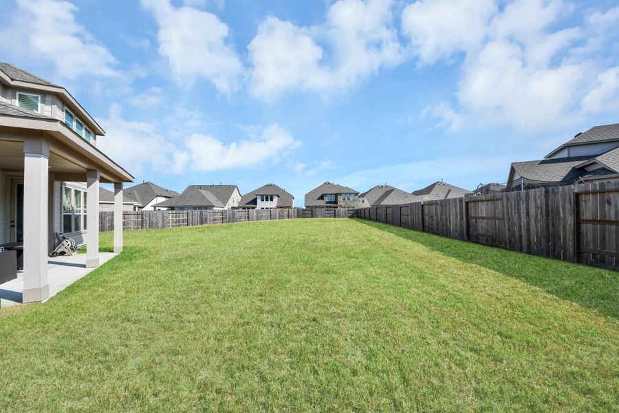 Exterior details and patio area of a home in , Cypress (Image 21).