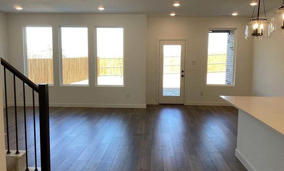 Open Kitchen-Living-Dining Room Construction Progress Open Kitchen-Living-Dining Room Construction Progress