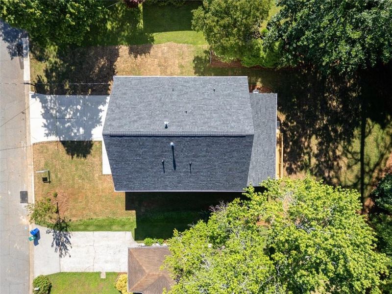 Exterior details and patio area of a home in , Smyrna (Image 32).