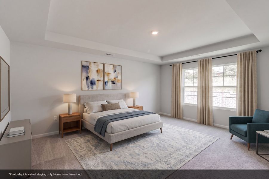 Furnished interior view inside a new home in Bluefield, Lexington (Image 10).