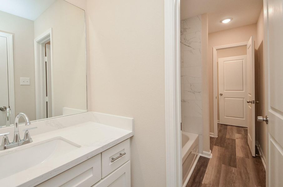 Furnished interior view inside a new home in , Houston (Image 3). Furnished interior view inside a new home in , Houston (Image 3).