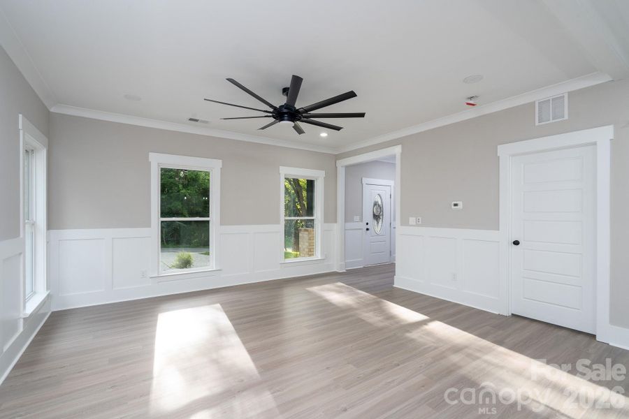 Spacious, unfurnished interior of a new home in , Albemarle (Image 17).