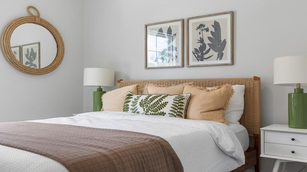 Furnished interior view inside a new home in The Crossing at St. James, Summerville (Image 12).