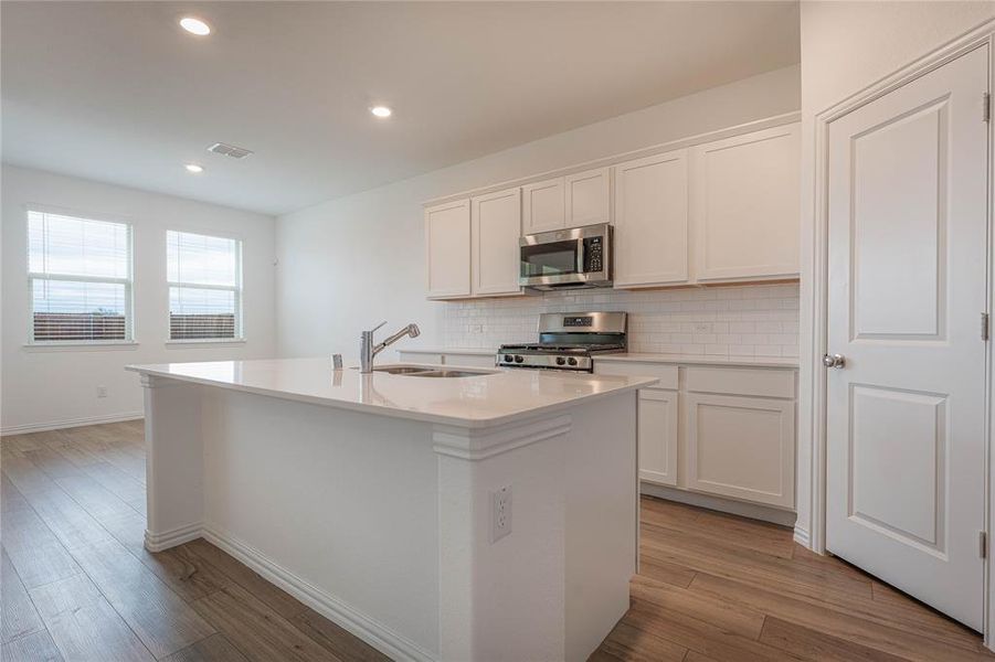 Furnished interior view inside a new home in , McKinney (Image 10).