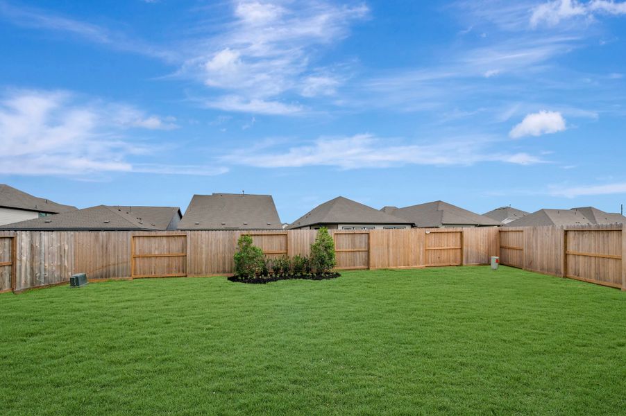 Exterior details and patio area of a home in Jordan Ranch - Terrace Collection, Fulshear (Image 3).