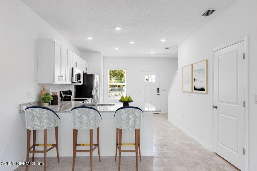 Furnished interior in a model home at Sabal Terrace in Jacksonville (Image 12).