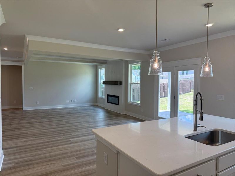 Spacious, unfurnished interior of a new home in Rosewood Lake Estates, Hoschton (Image 24).