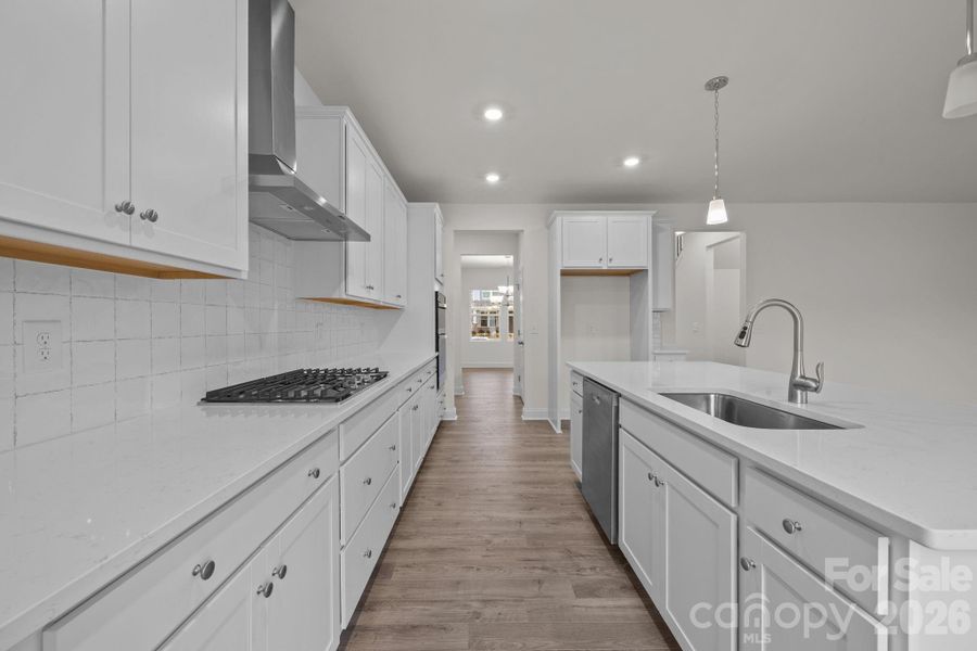 Furnished interior view inside a new home in Moore Farms, Indian Trail (Image 4).