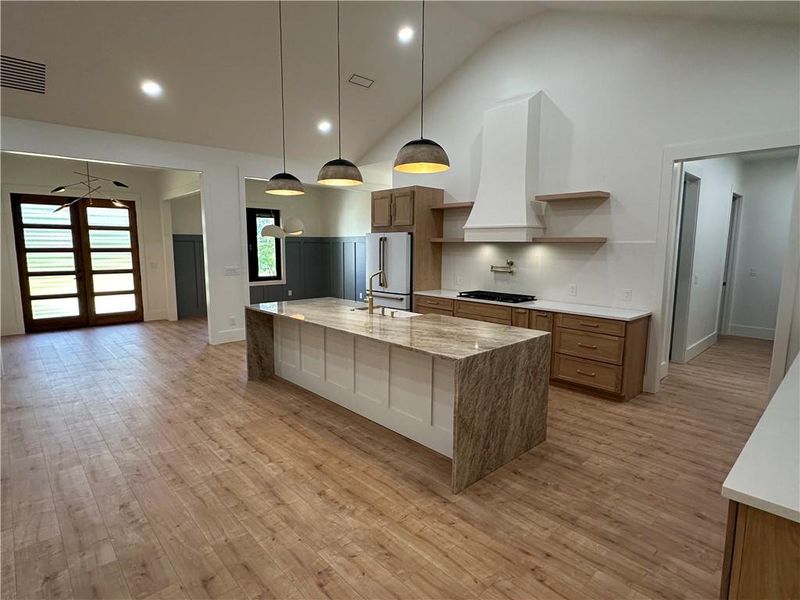 Furnished interior view inside a new home in , Atlanta (Image 9).