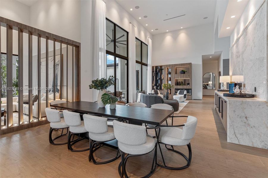 Furnished interior view inside a new home in , Davie (Image 11).