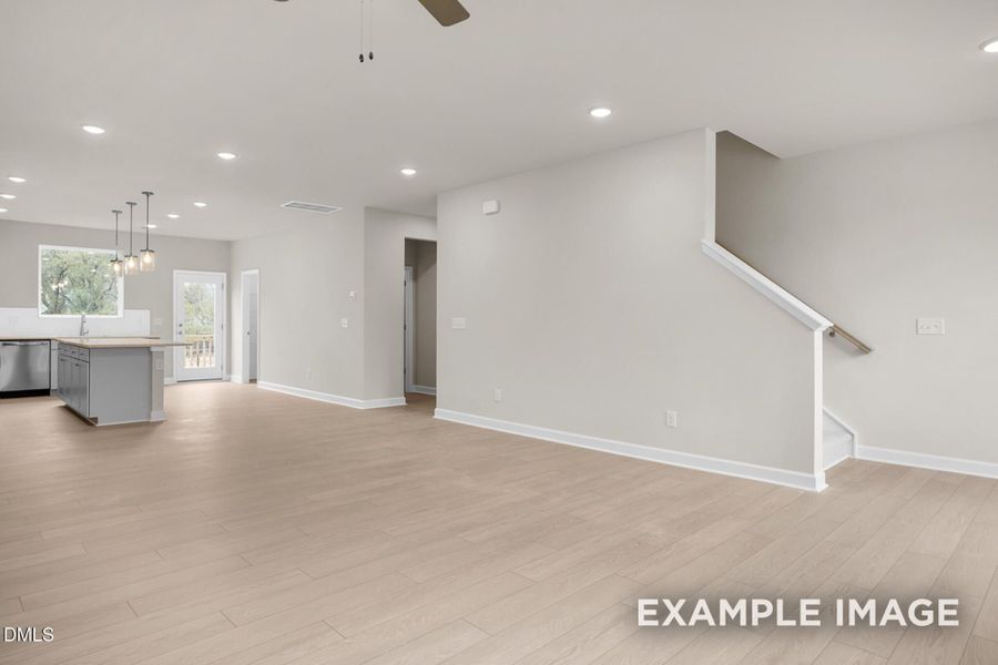 Spacious, unfurnished interior of a new home in Camden Park, Knightdale (Image 22).