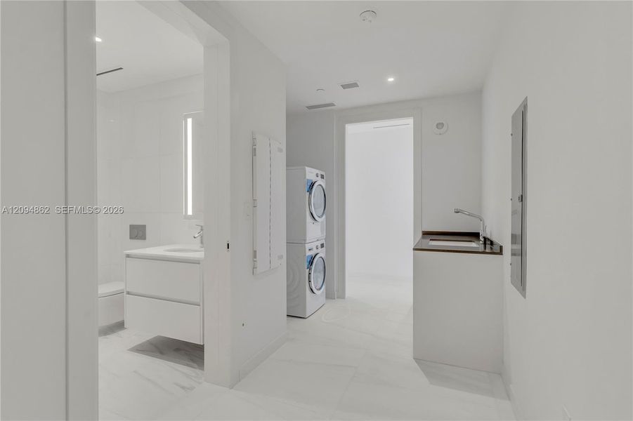 Furnished interior view inside a new home in , Miami (Image 8). Furnished interior view inside a new home in , Miami (Image 8).