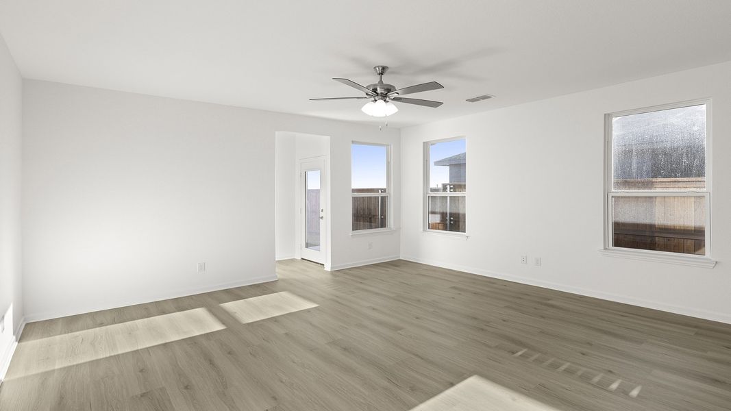 Spacious, unfurnished interior of a new home in Waterscape, Royse City (Image 21). Spacious, unfurnished interior of a new home in Waterscape, Royse City (Image 21).