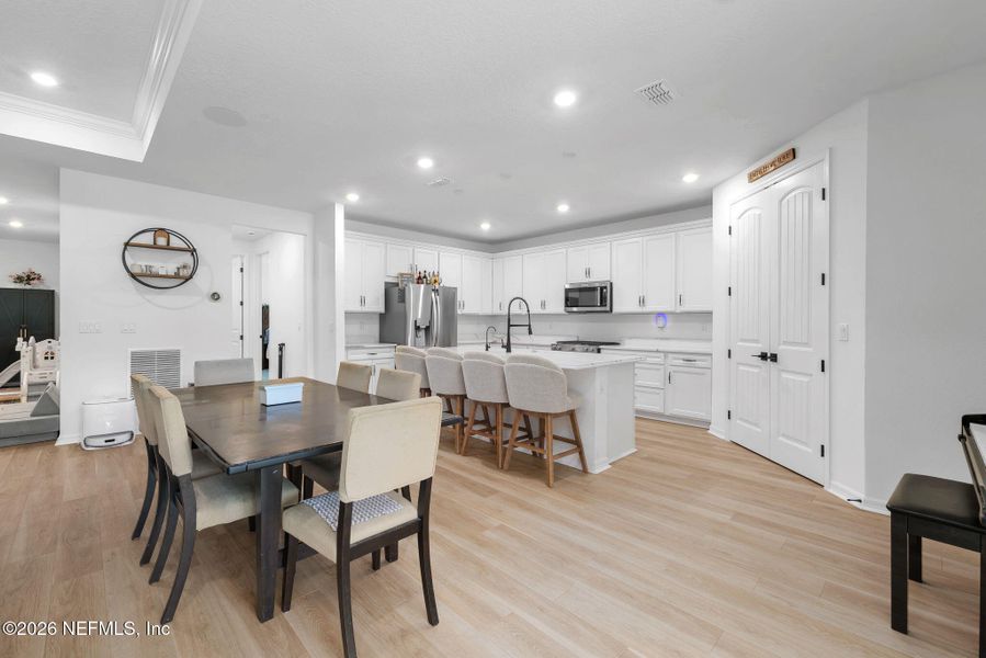 Furnished interior view inside a new home in , Jacksonville (Image 8).