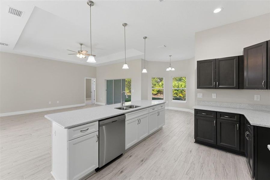 Furnished interior view inside a new home in , Citrus Springs (Image 9).