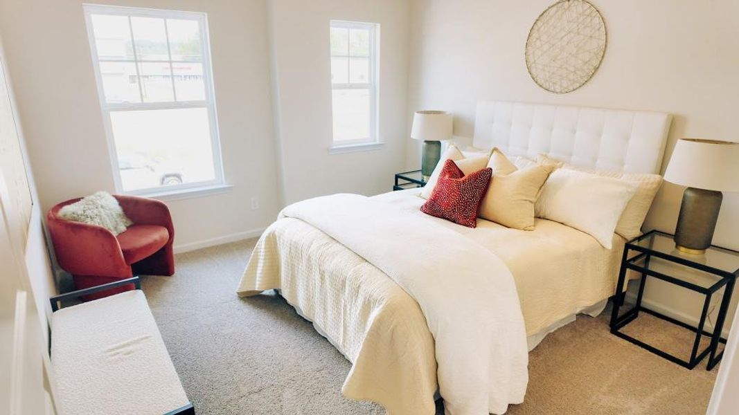 Furnished interior view inside a new home in Sterling At The Villages, Calhoun (Image 5).