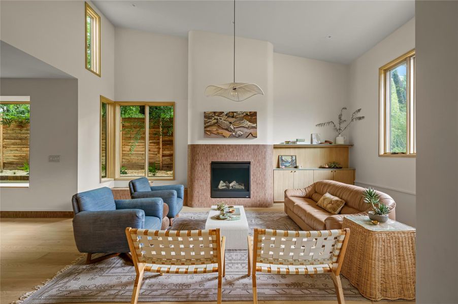 Furnished interior view inside a new home in , Austin (Image 10).