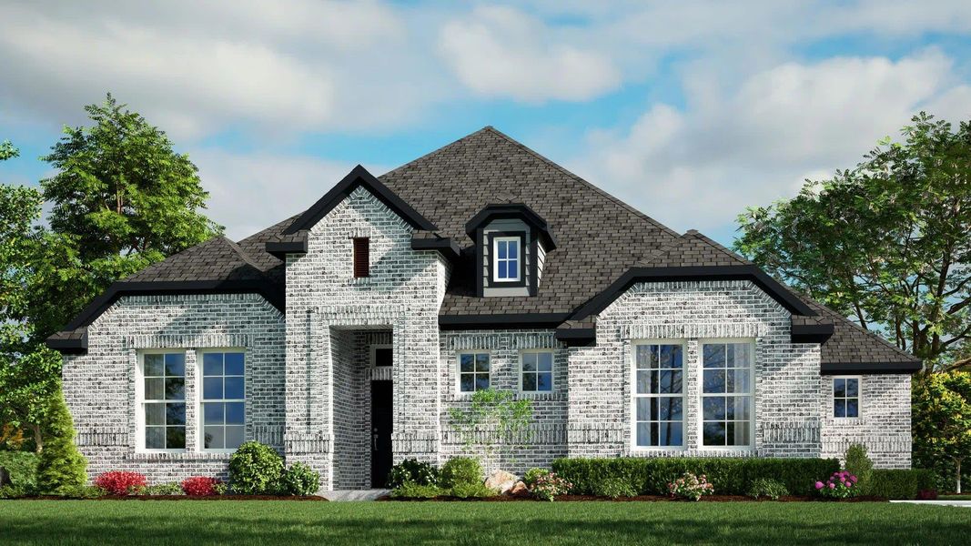 Elevation A | Concept 2373 at Coyote Crossing in Godley, TX by Landsea Homes Elevation A | Concept 2373 at Coyote Crossing in Godley, TX by Landsea Homes