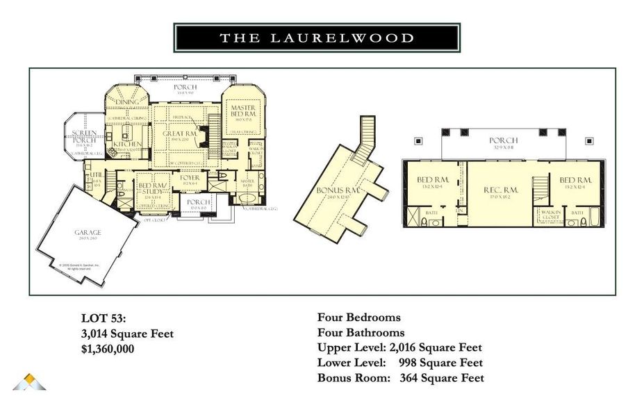 2D floor plan layout of this home in , Horse Shoe, NC (Image 1). 2D floor plan layout of this home in , Horse Shoe, NC (Image 1).
