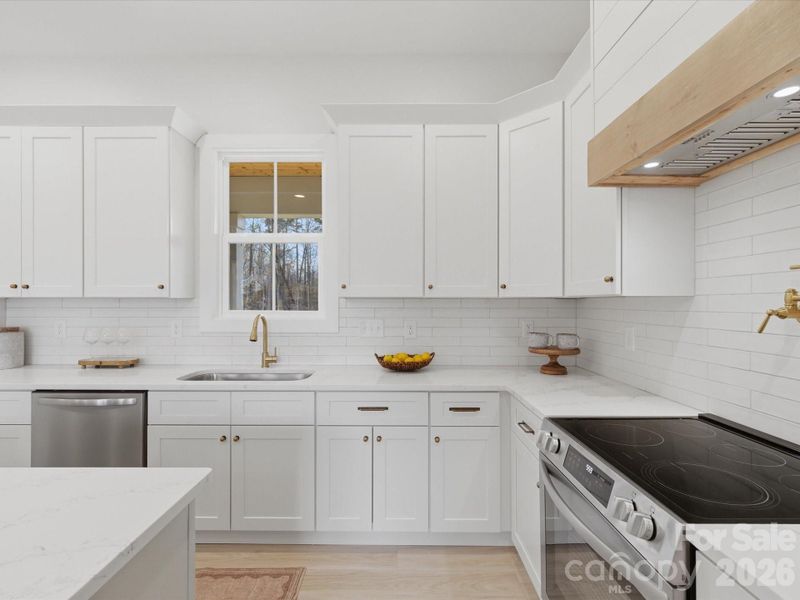 Furnished interior view inside a new home in , Bessemer City (Image 16).